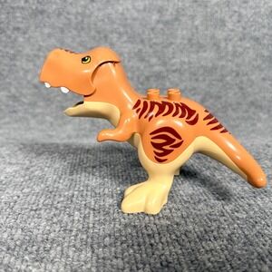 LEGO Duplo T-Rex Jurassic World Brown Beige Dinosaur Figures